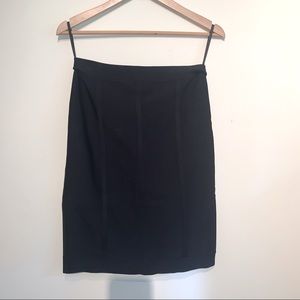 BCBG MaxAzria Black Fitted Skirt